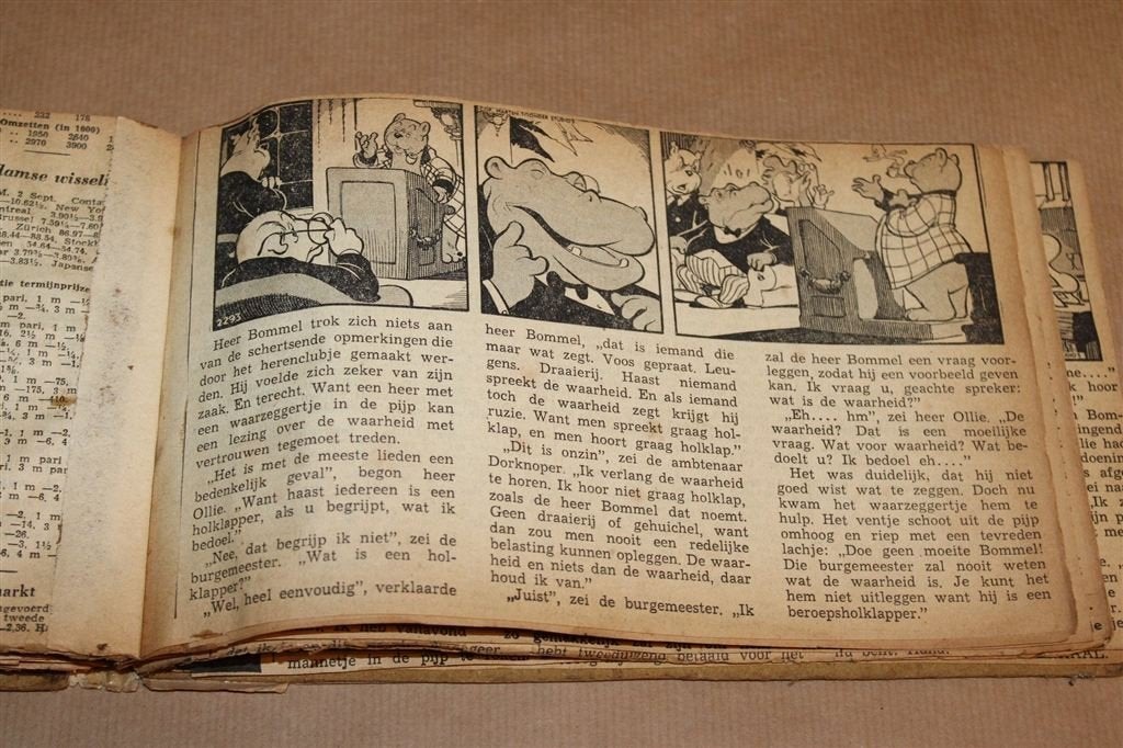 Tom Poes en de Waarzegger — Compleet Krantenverhaal 1954, Boeken, Eén stripboek, Ophalen of Verzenden, Gelezen