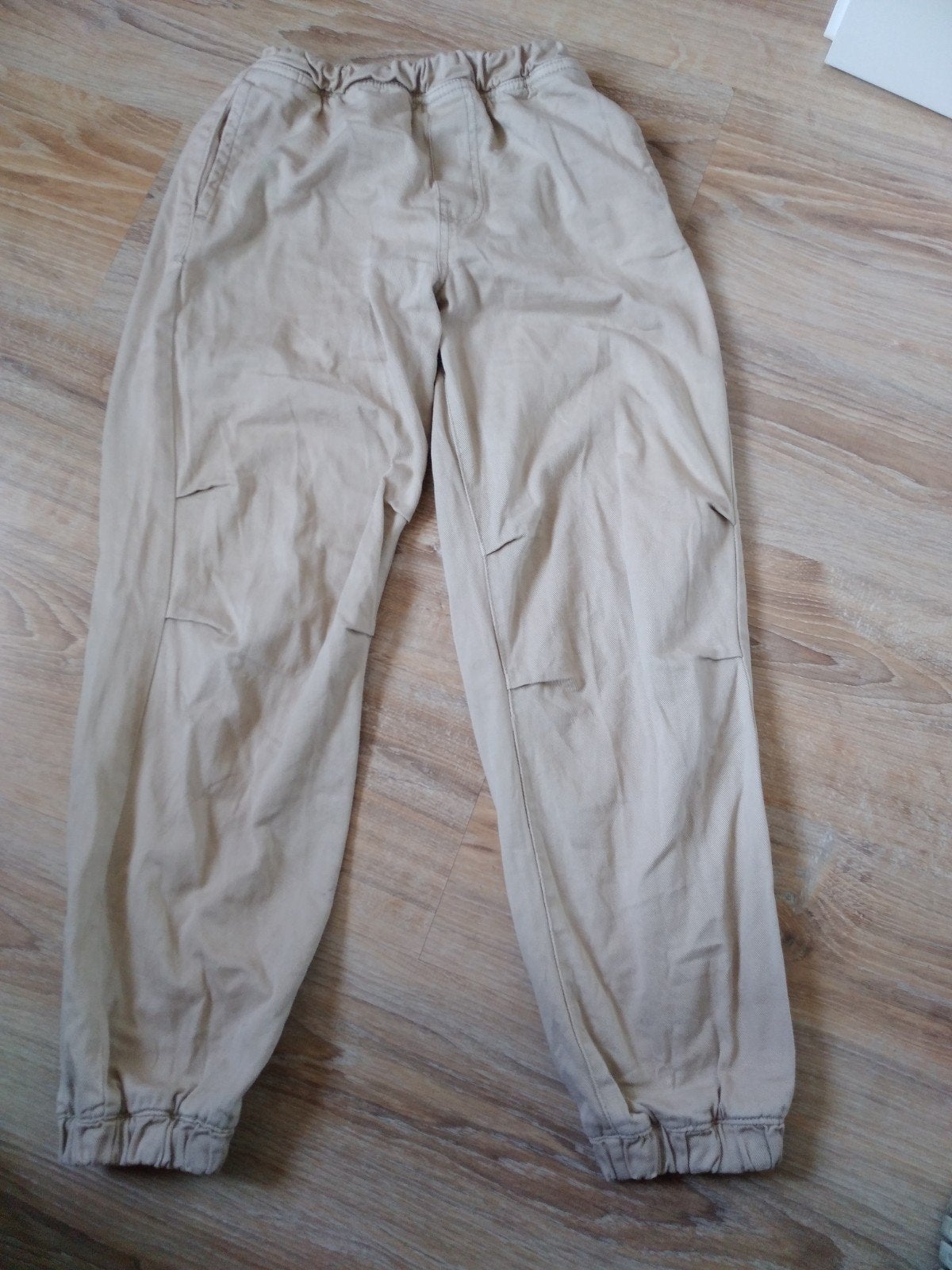 Leuke crème paperback broek maat 146/152, Broek, Meisje, YFK, Ophalen of Verzenden