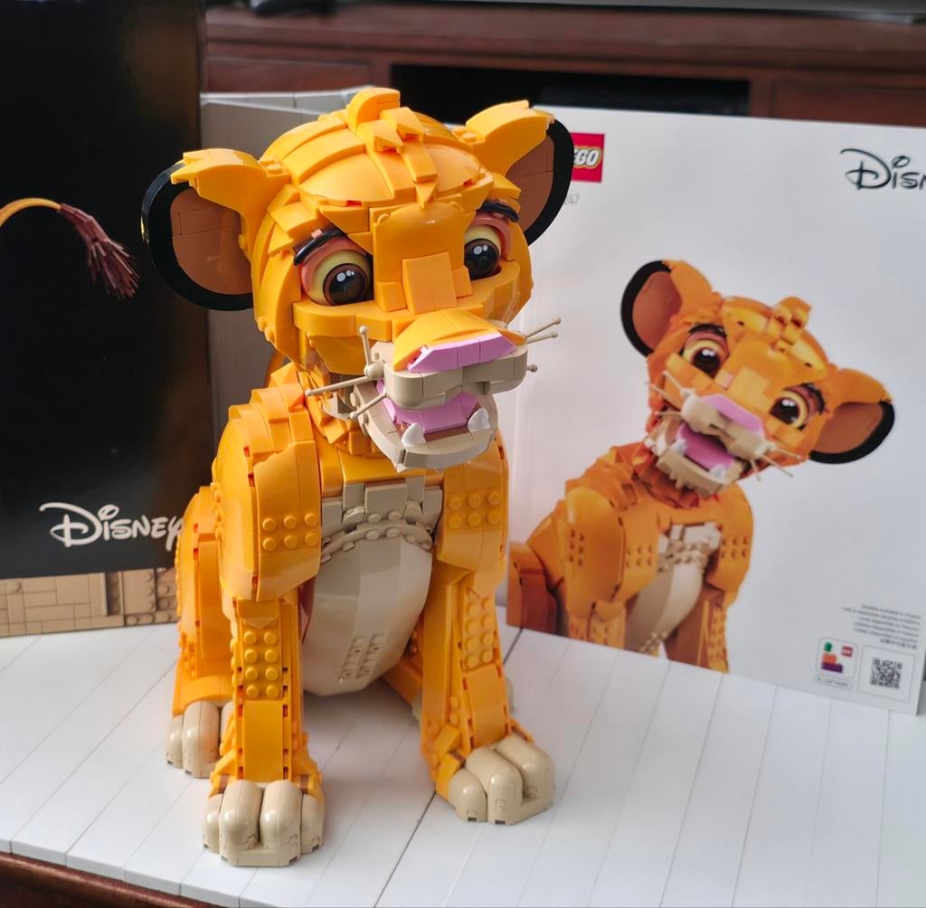 Lego Disney Lion King 43247. Nog als nieuw!, Ophalen of Verzenden, Zo goed als nieuw, Stoffen beer, Overige merken
