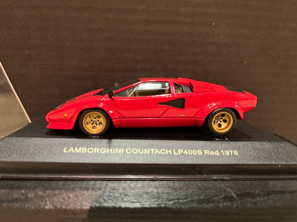IXO Lamborghini Countach LP 400 S 1978, Ophalen of Verzenden, Nieuw, Auto, Overige merken