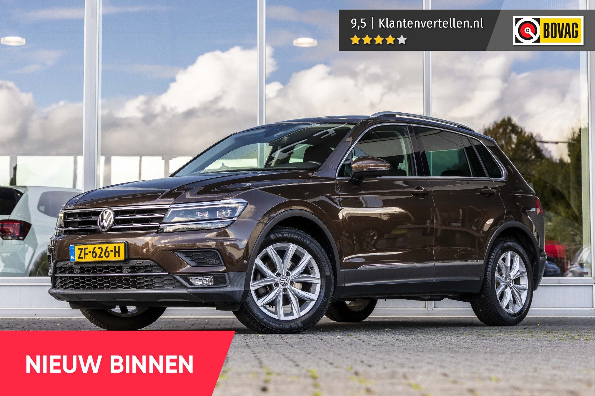 Volkswagen Tiguan 1.4 TSI ACT Comfortline Business R | CAM |, 12 maanden, Stof, 4 cilinders, Automatische klimaatregeling