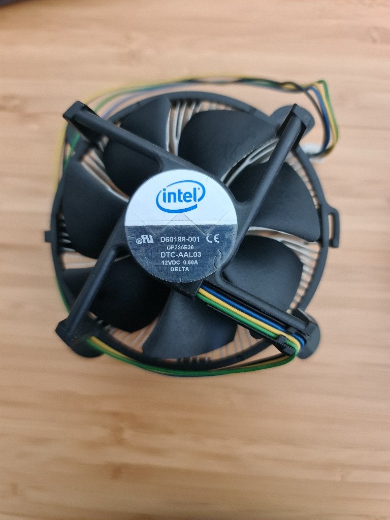 intel cpu cooler, Ophalen of Verzenden, Gebruikt, Intel