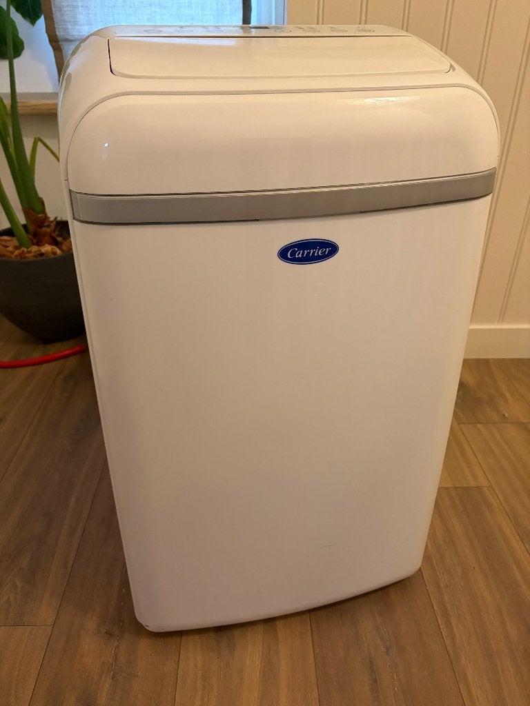 Mobiele Airco> Carrier air conditioner, Ophalen, Gebruikt, Minder dan 60 m³, 3 snelheden of meer