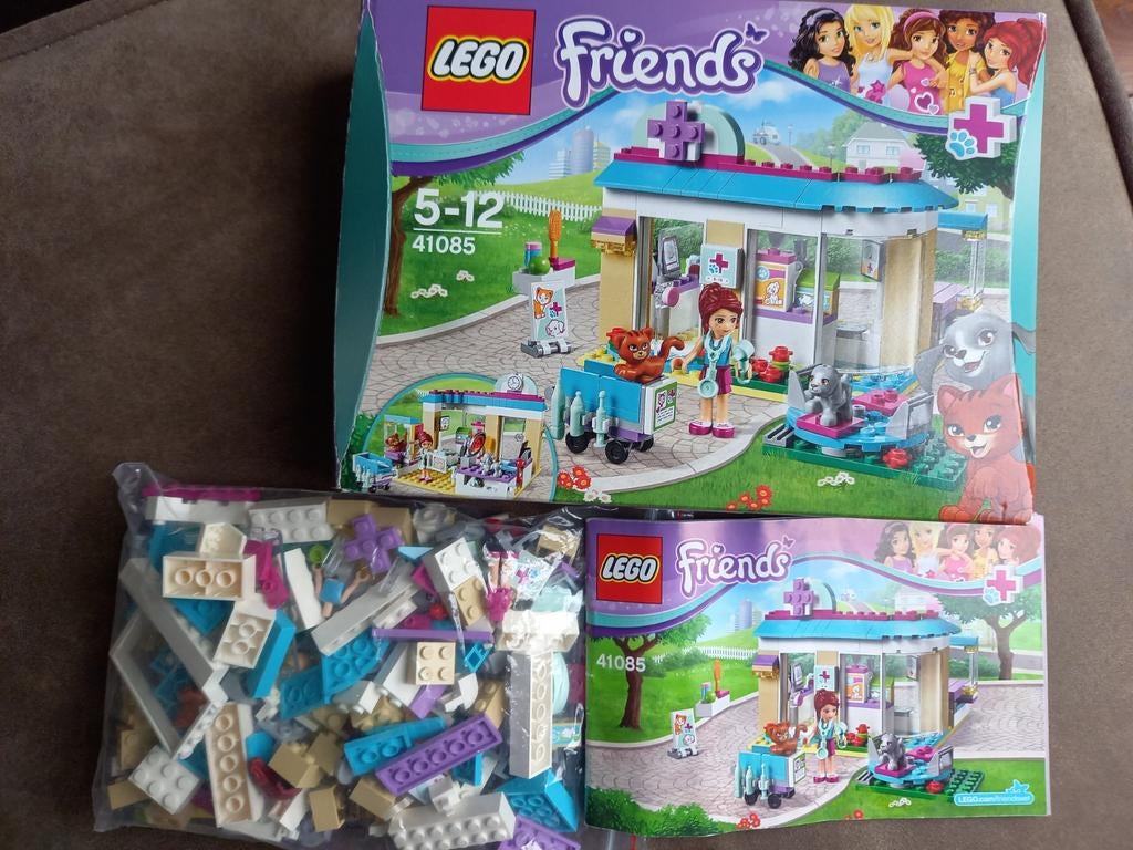 Lego Friends - Dierenkliniek - 41085
- incl doos, Ophalen of Verzenden, Gebruikt