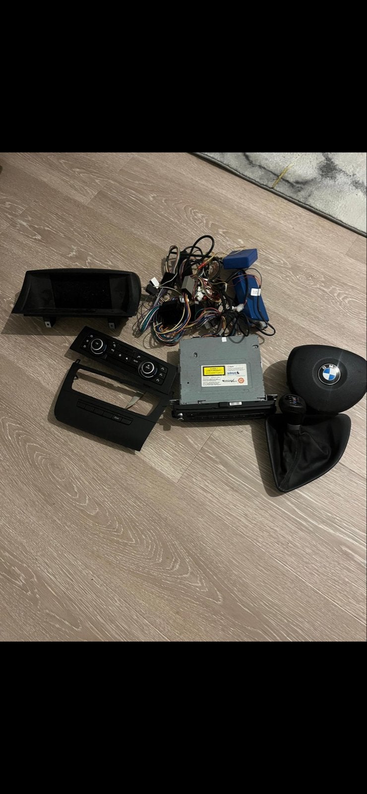 BMW Navi pook airbag E-serie (2008)-parot carkit, Ophalen of Verzenden, Gebruikt