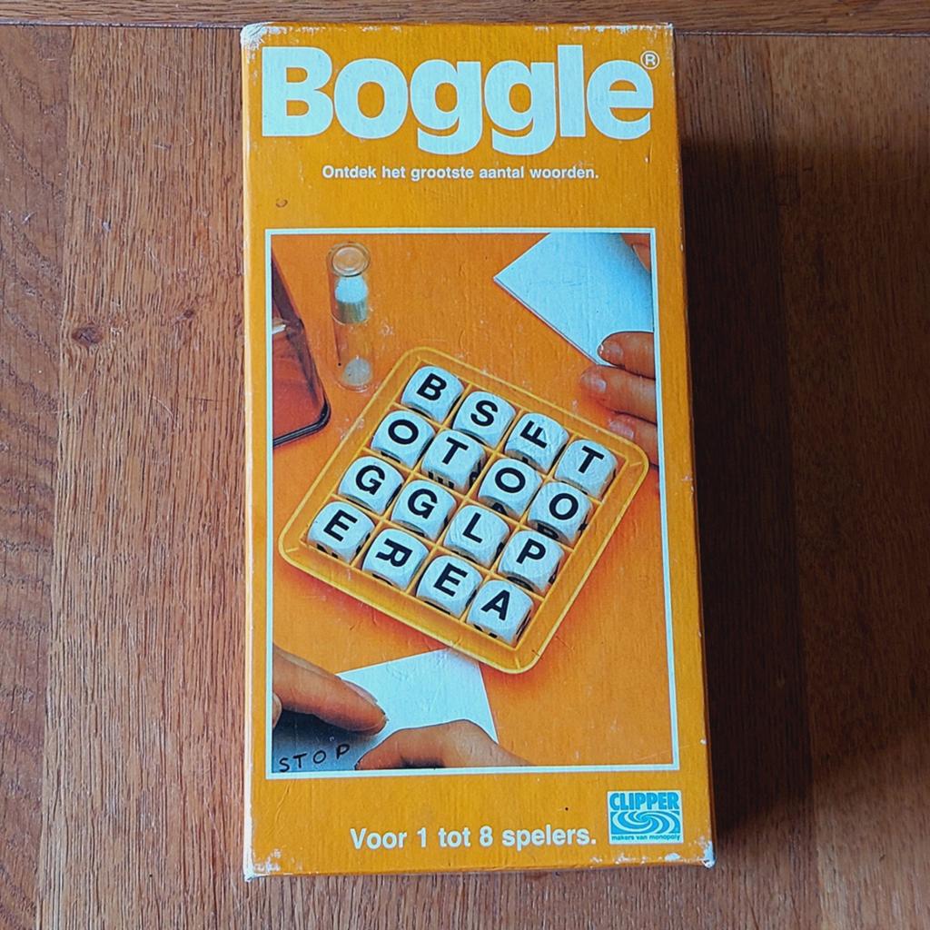 Vintage Boggle Spel - Compleet en in goede staat, Hobby en Vrije tijd, Gezelschapsspellen | Bordspellen, Vijf spelers of meer