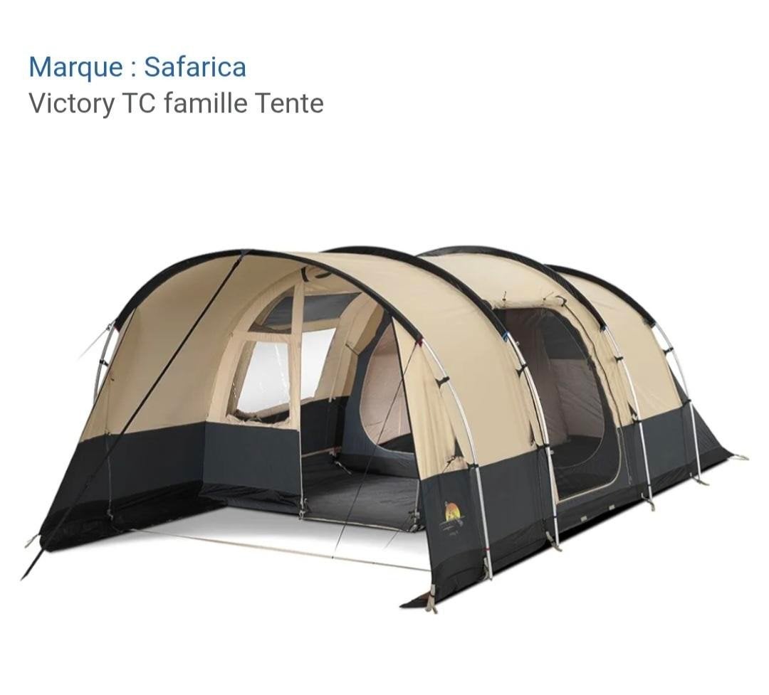 Safarica Victory TC familietent - Ruime 4-persoons tent, Ophalen, Tot en met 4