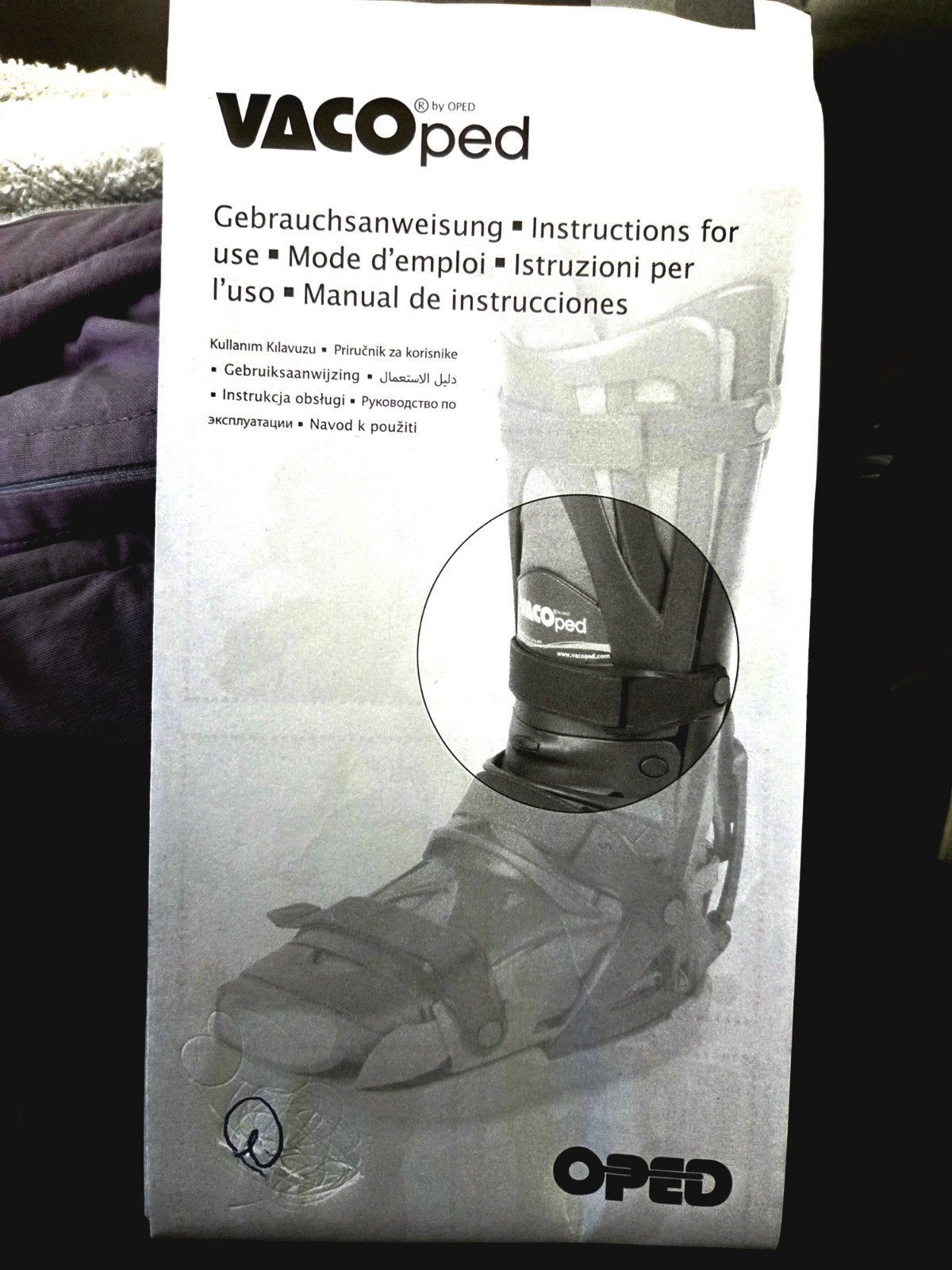 VACOped medisch hulpmiddel voet fysiotherapie, Diversen, Braces, Ophalen of Verzenden, Gebruikt