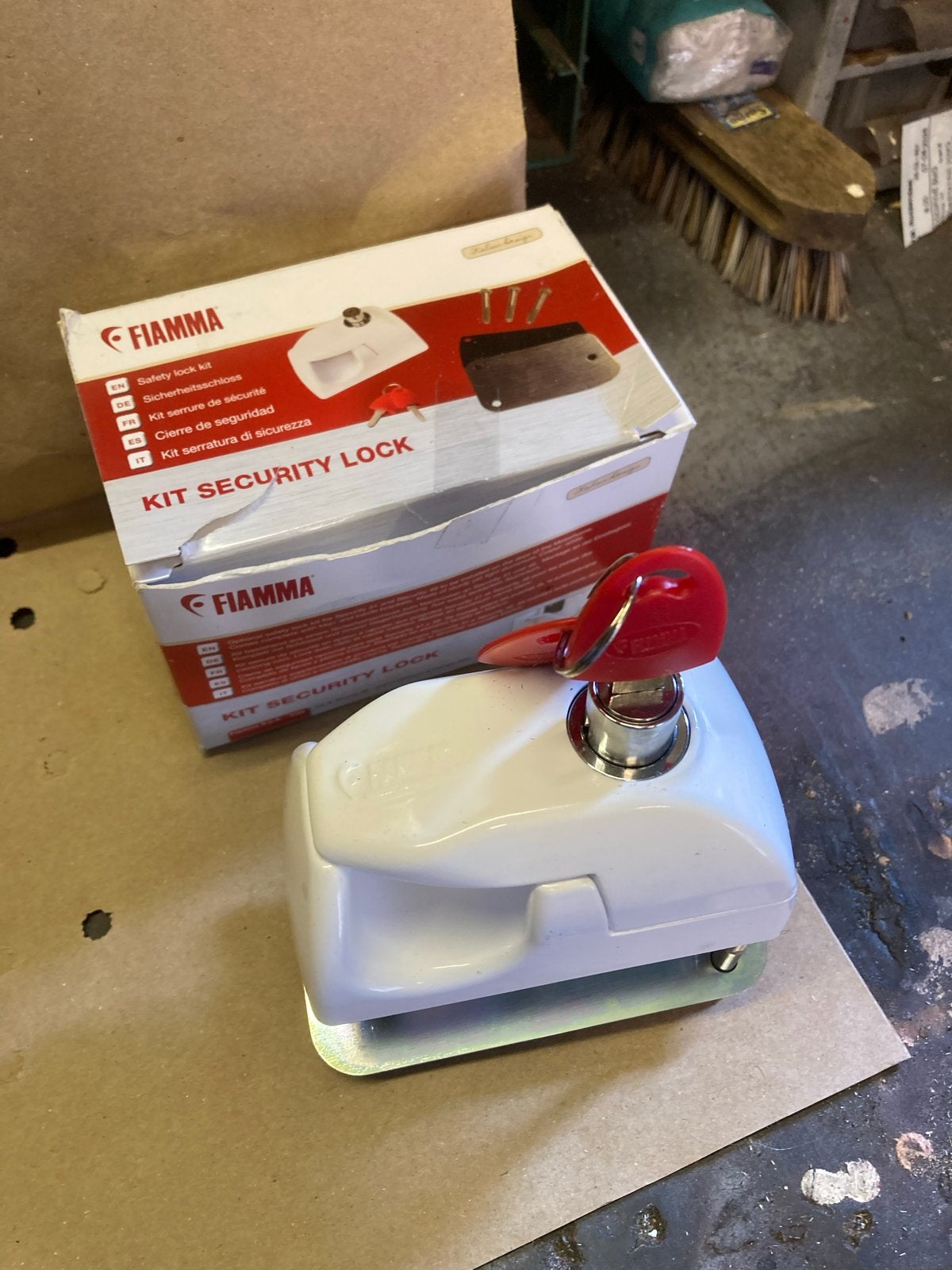 Fiamma Kit Security Lock - Veiligheidsslot voor Camper/Carav, Ophalen of Verzenden, Nieuw
