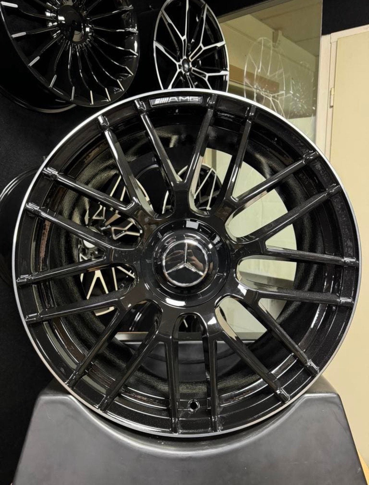 20 inch velgen voor Mercedes AMG C63 look 5x112 C E KLASSE, Velg(en), Nieuw, Ophalen of Verzenden, Personenwagen