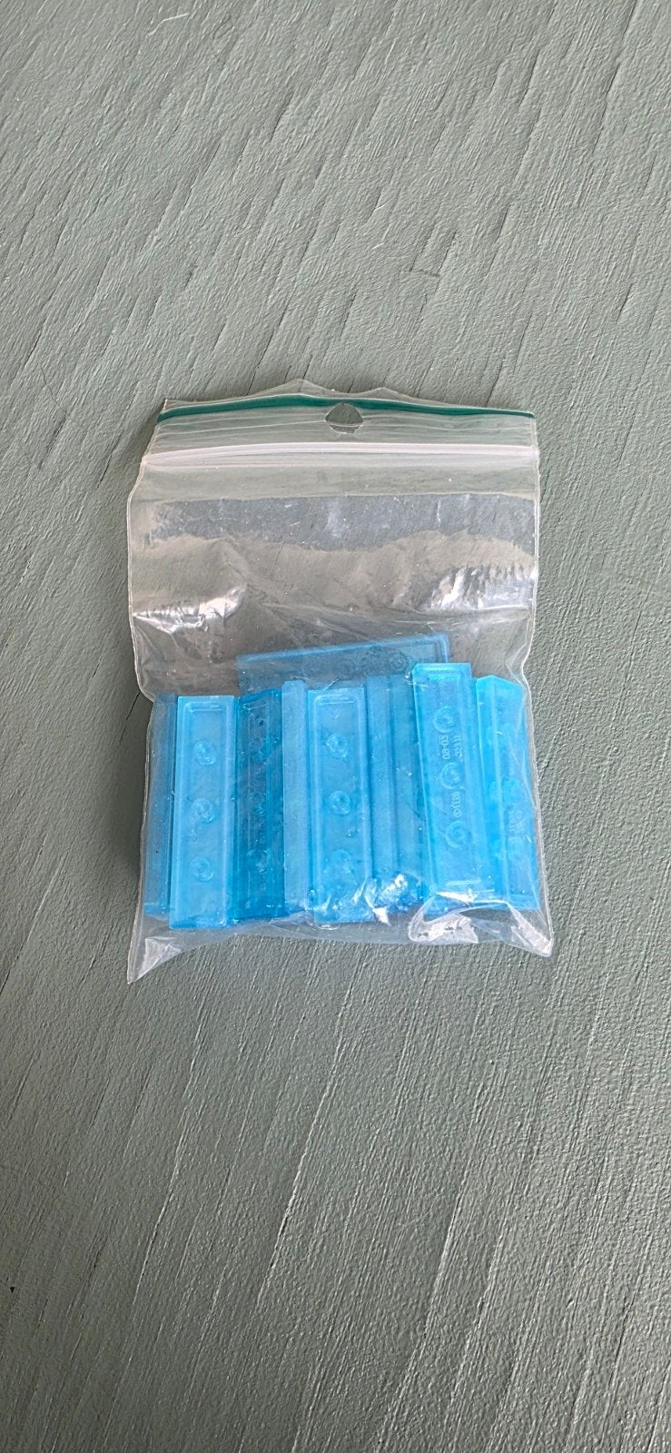 Zakje met 22 ongebruikte blauwe LEGO steentjes, Ophalen of Verzenden, Nieuw