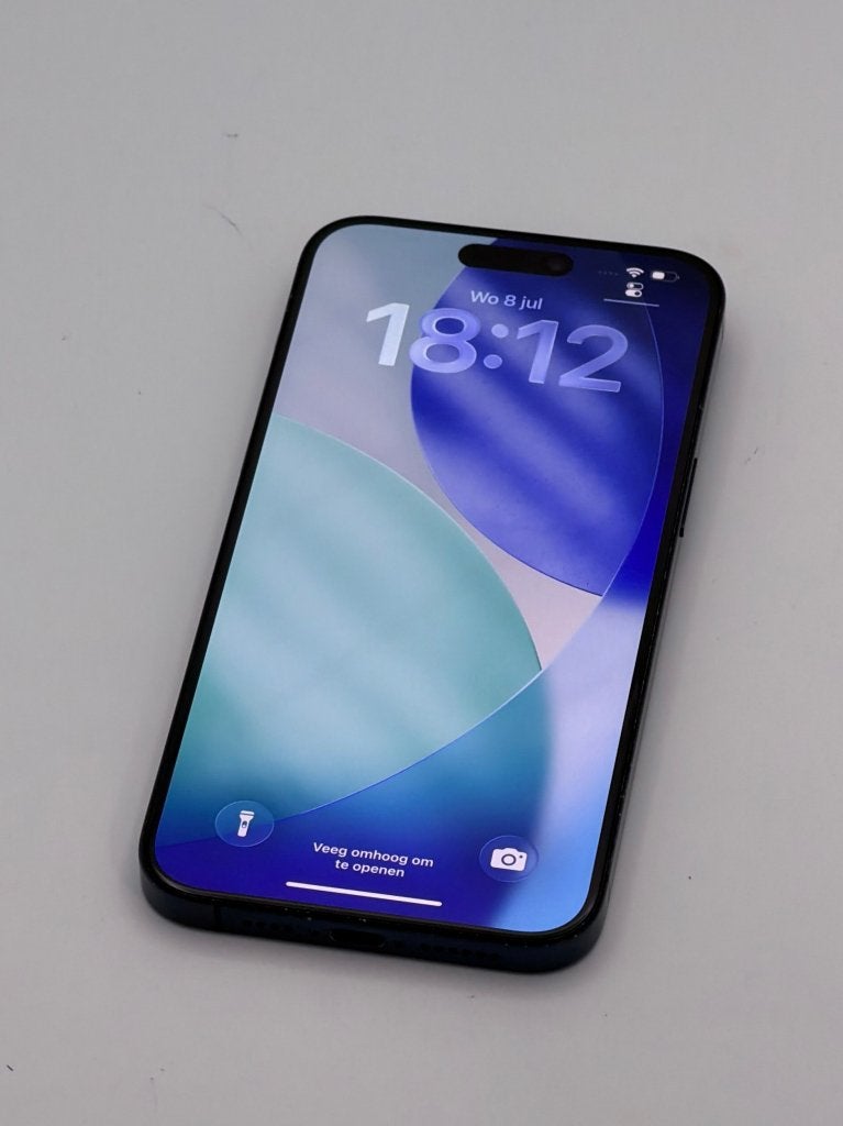 Zeer Nette iPhone 15 Pro Max Blue 256GB, met 90% batterij!, Telecommunicatie, Mobiele telefoons | Apple iPhone, 256 GB, Gebruikt