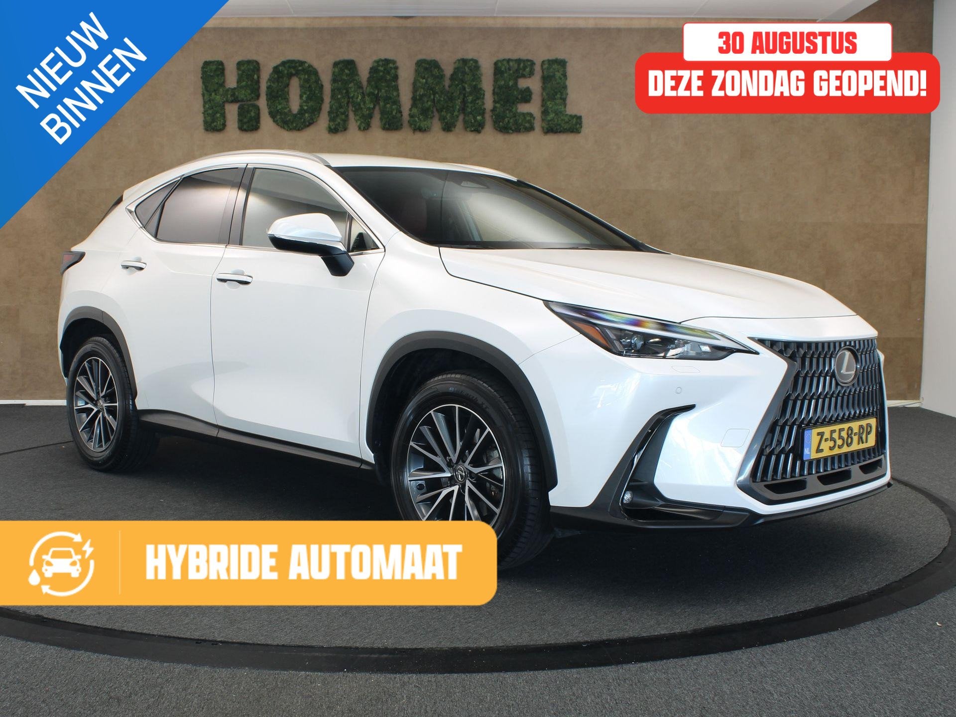 Lexus NX 350h AWD Luxury Line - ALARM KLASSE 3 - PARKEER SEN, Auto's, Lexus, Automaat, Gebruikt, Euro 6, 4 cilinders