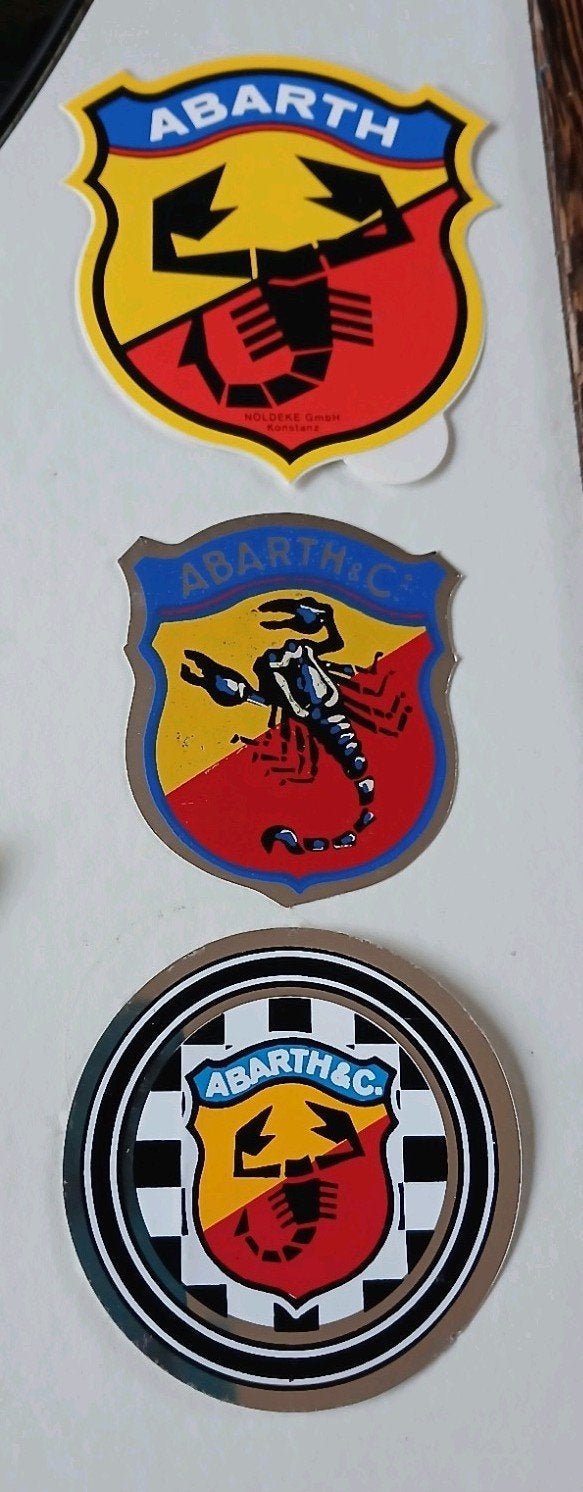 Stickers ABARTH Fiat tuning racing, ook los te koop, Ophalen of Verzenden