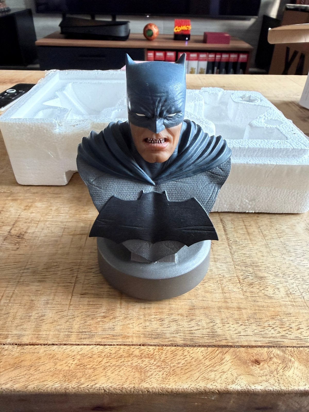 DC collectibles Batman Dark Knight Returns mini bust, Ophalen of Verzenden, Zo goed als nieuw