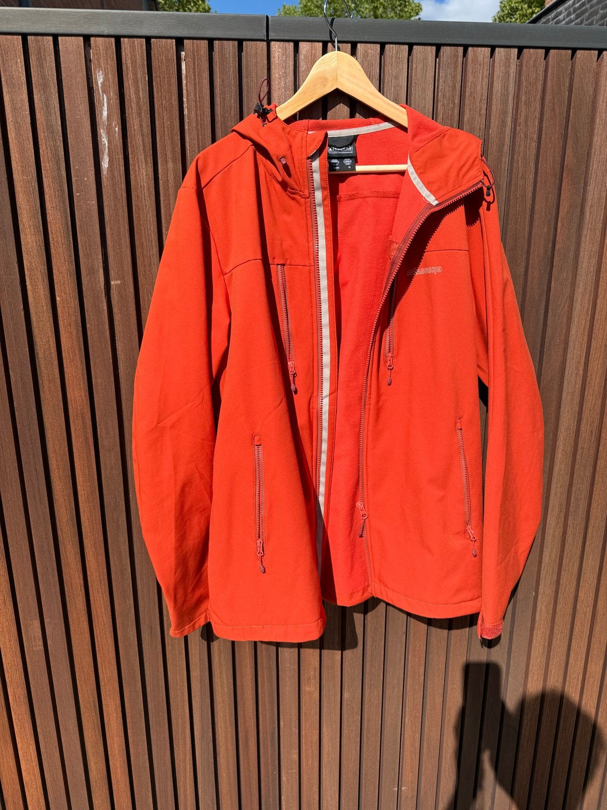 Ayacucho Gale M Softshell Jas Heren XL Oranje, Ophalen of Verzenden, Zo goed als nieuw