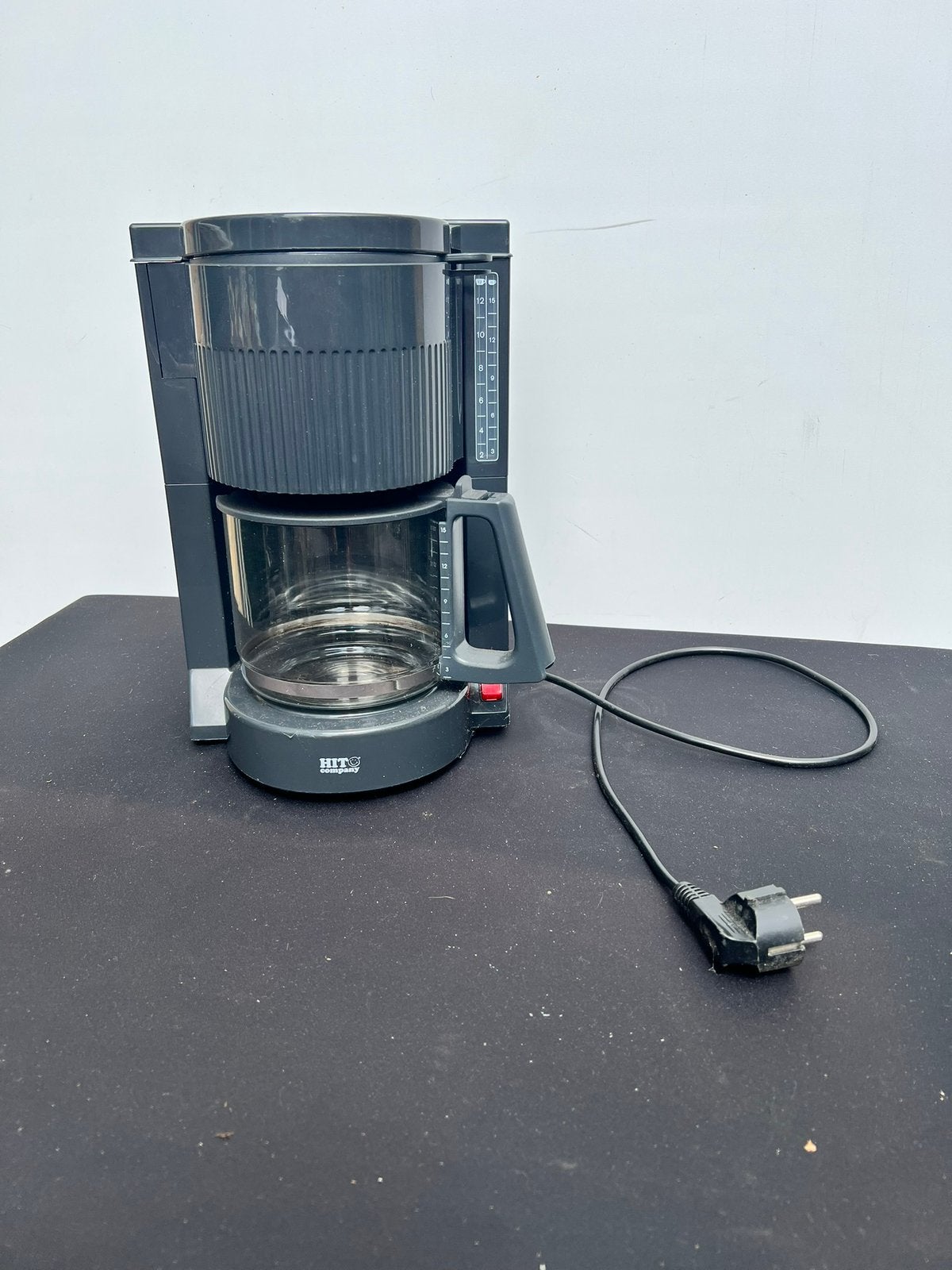 Te Koop Koffiezetapparaat Grijs Filterkoffie Hit Company, Witgoed en Apparatuur, 10 kopjes of meer, Koffiemachine, Gemalen koffie