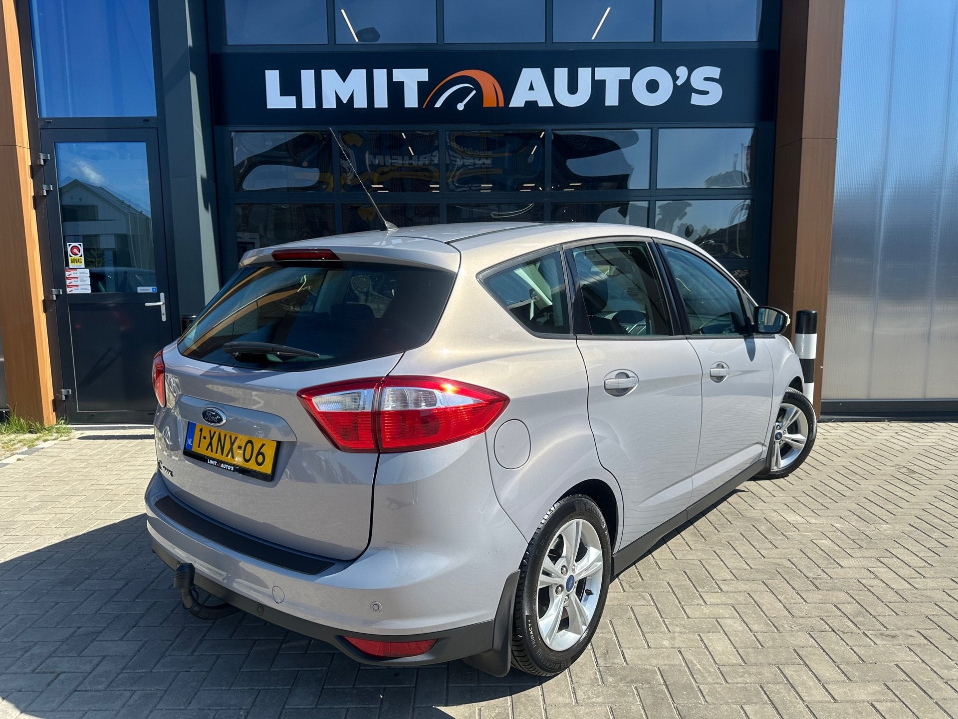 Ford C-Max 1.6 EcoBoost Titanium Airco/Navi/Pano/Pdc.v+a/St., Voorwielaandrijving, Stof, Gebruikt, 4 cilinders