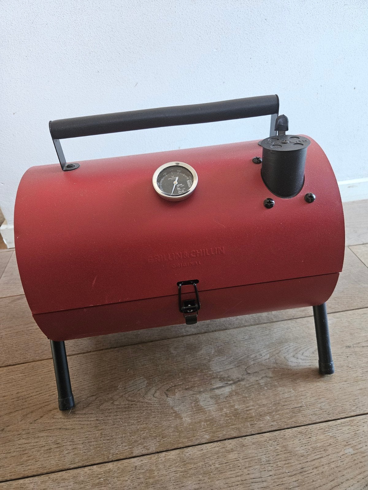 Grillin&Chillin Original BBQ - Draagbare Barbecue, Ophalen of Verzenden, Gebruikt, Grillin&Chillin Original