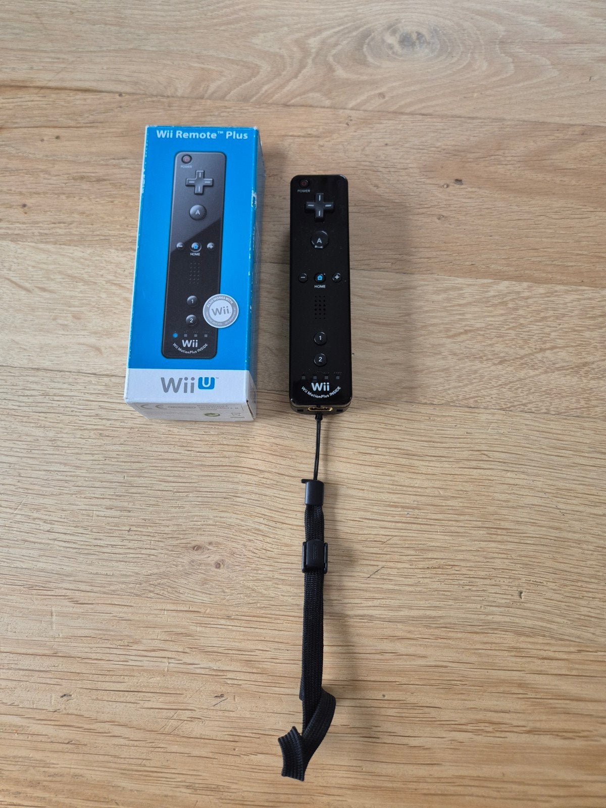 Wii Remote Plus Controller Zwart (Zo goed als nieuw), Ophalen of Verzenden, Zo goed als nieuw, Met 1 controller
