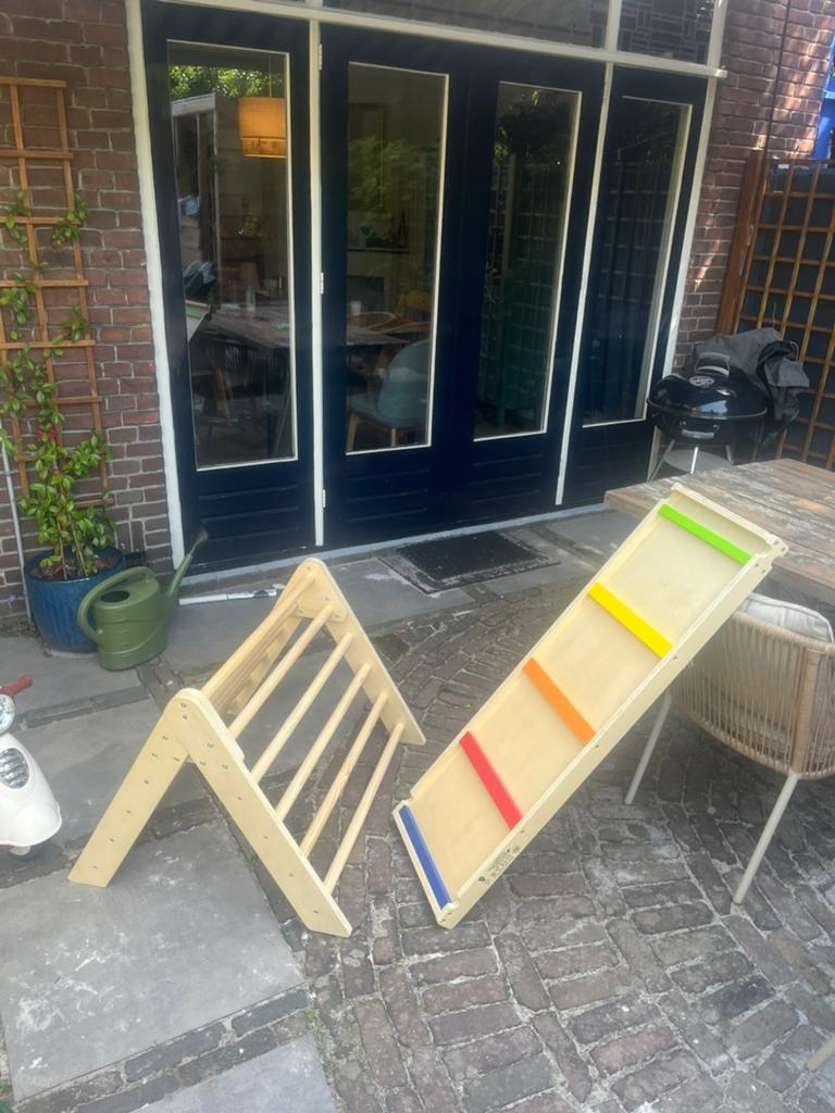 Lidl klimrek met glijbaan, Ophalen, Zo goed als nieuw