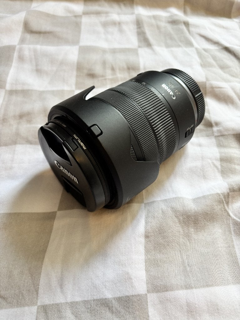 Canon RF 24-105mm F4 L IS USM Lens, Zonnekap, Canon, Canon RF, Ophalen of Verzenden