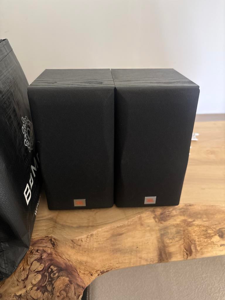 JBL Northridge E20 Boekenplank Speakers - Zwart (Paar), Audio, Tv en Foto, Luidsprekers, Gebruikt, JBL, Ophalen of Verzenden, Minder dan 60 watt