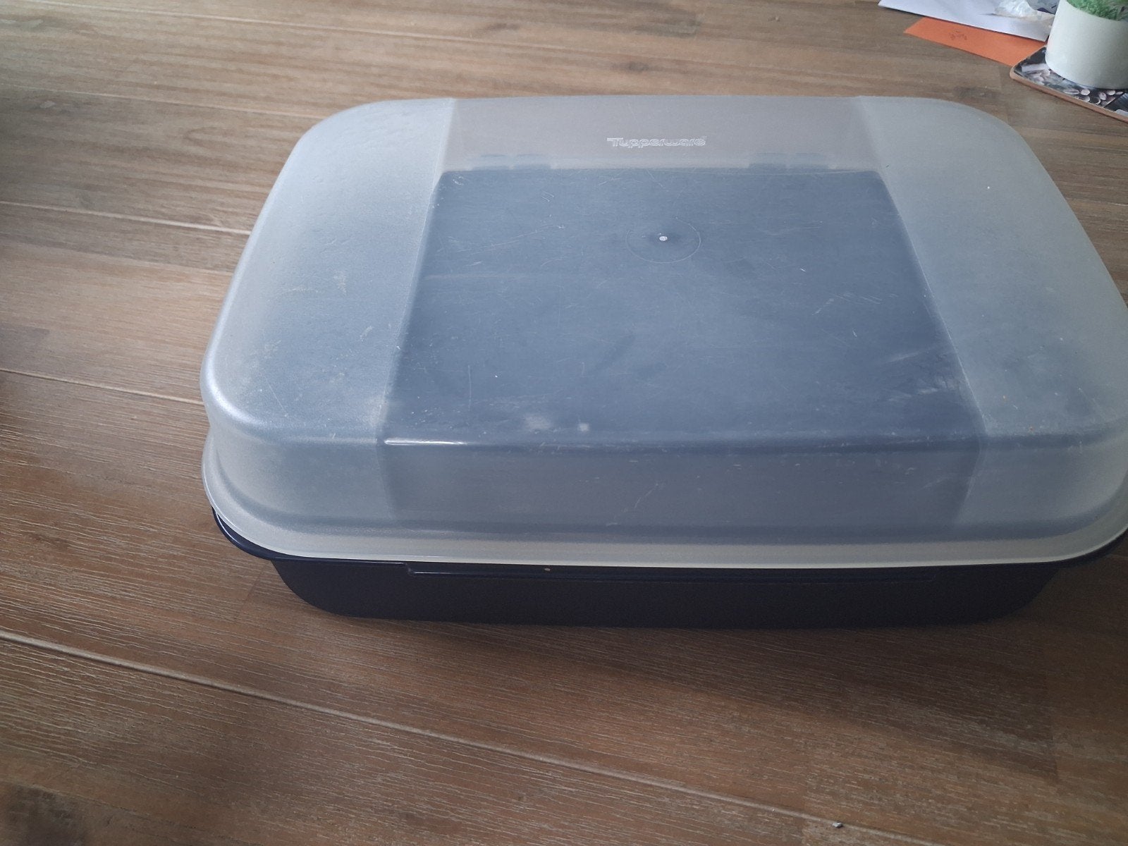 Tupperware Variadoos, Huis en Inrichting, Ophalen of Verzenden, Gebruikt, Blauw, Bewaardoos