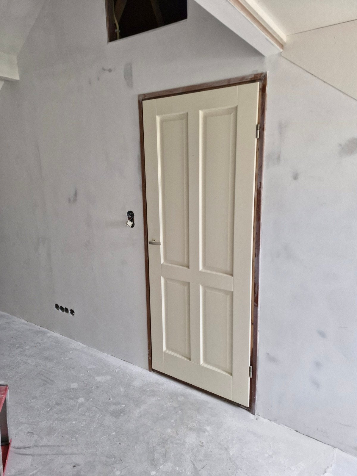 gevraagd paneeldeur opdek rechts draaiend 58x102.5, 80 tot 100 cm, Binnendeur, Ophalen of Verzenden, Zo goed als nieuw