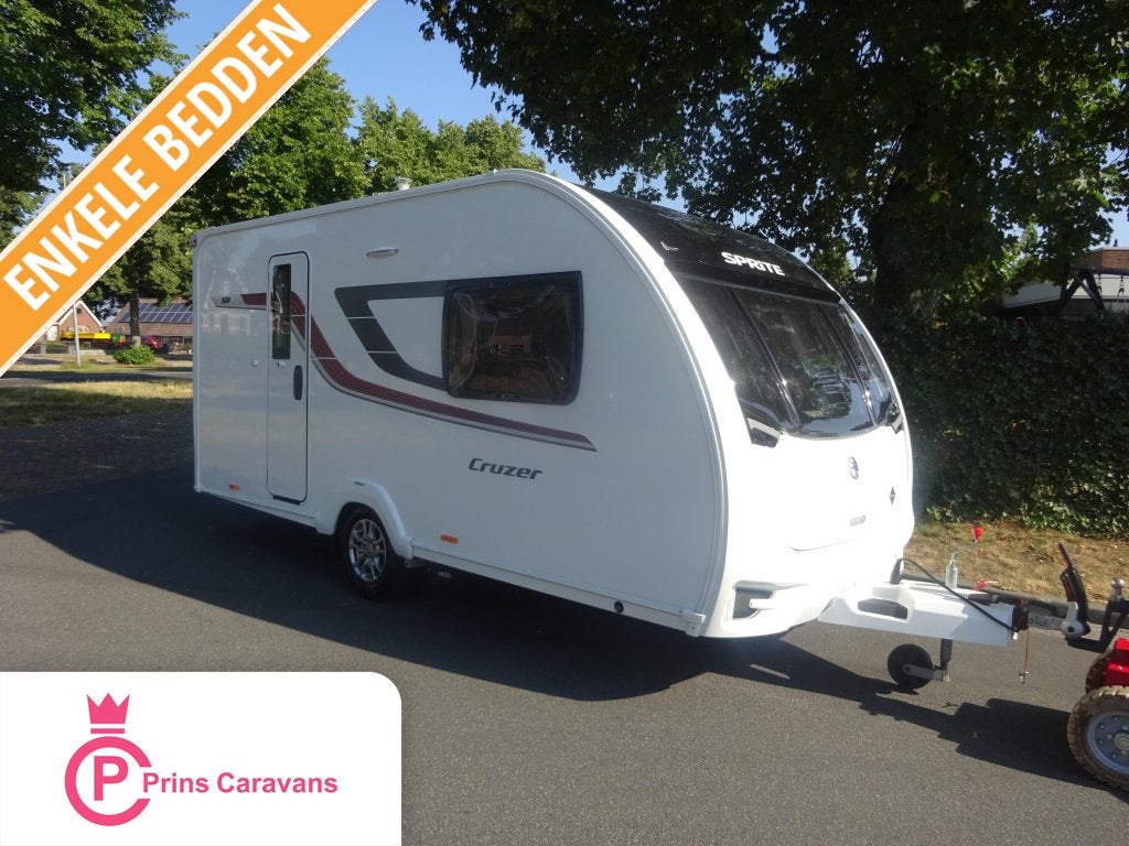 Sprite Cruzer 460 CT met Mover, Tot en met 2, Bedrijf, 4 tot 5 meter, 1000 - 1250 kg