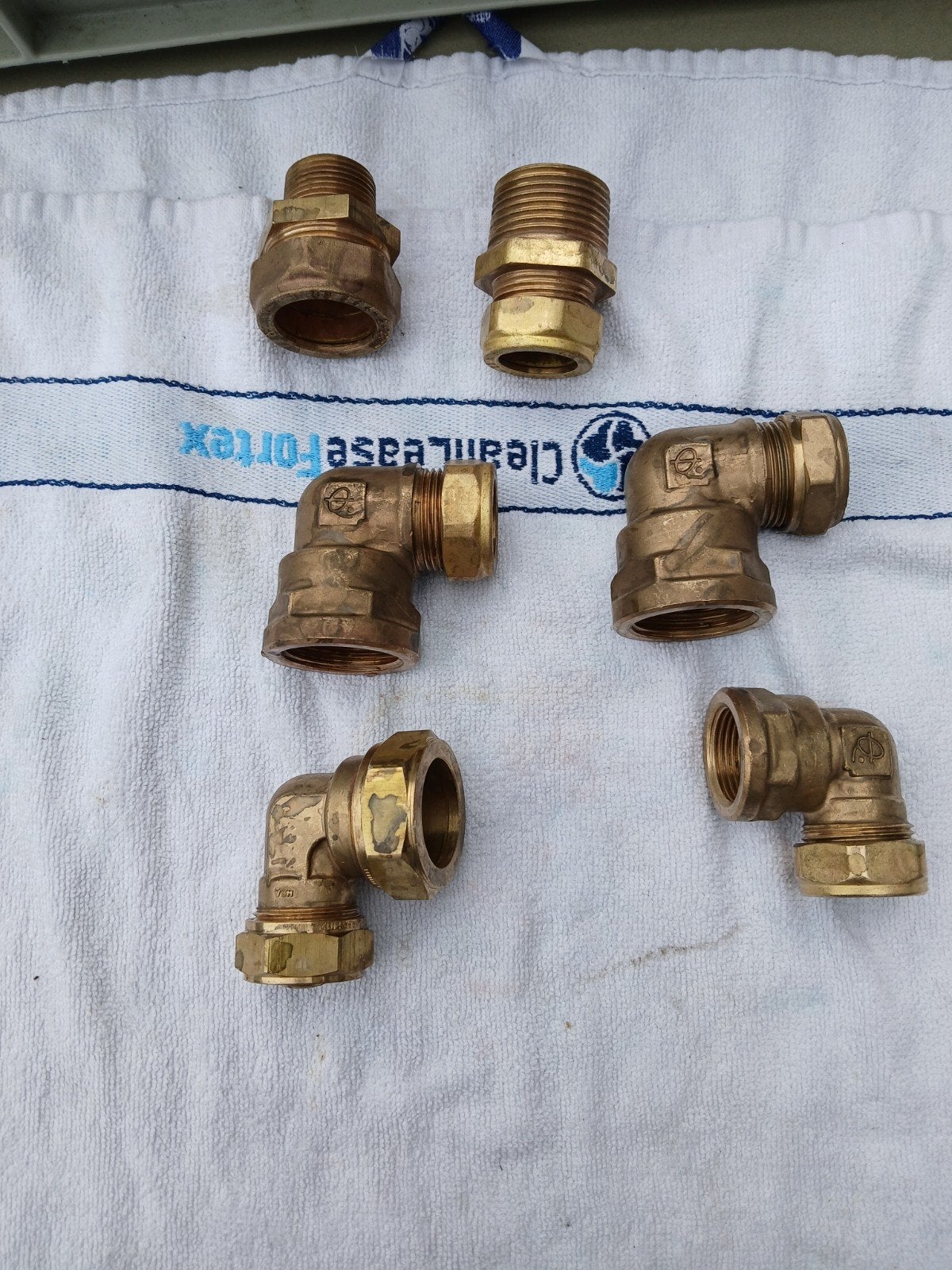 Koppelingen diverse maten 22 en 28 mm,, Ophalen of Verzenden, Nieuw, Koper, Overige typen