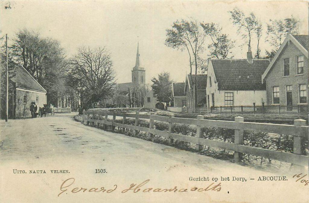 701-247-007 Abcoude, Verzamelen, Ansichtkaarten | Nederland, Verzenden, Voor 1920, Utrecht
