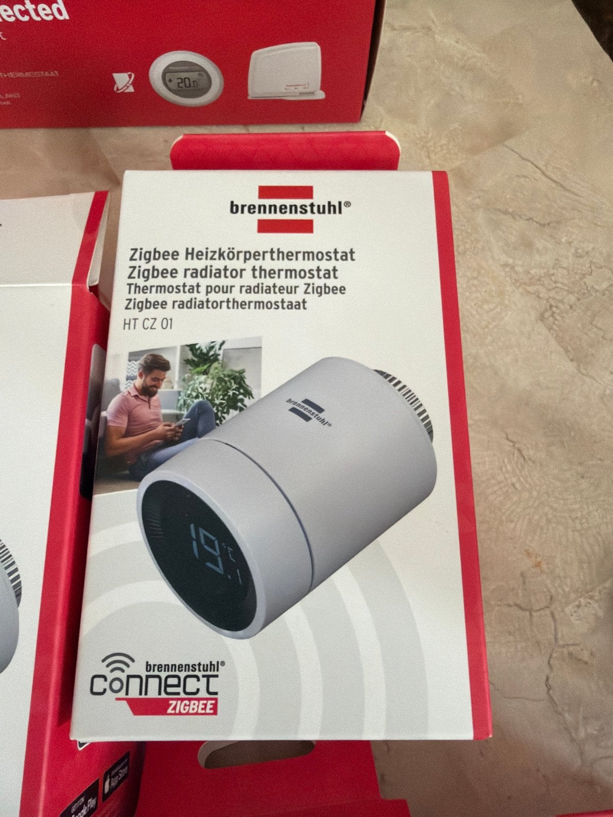 4 Zigbee Radiatorthermostaten + Zigbee Gateway (Nieuw), Doe-het-zelf en Verbouw, Ophalen of Verzenden, Slimme thermostaat, Zo goed als nieuw
