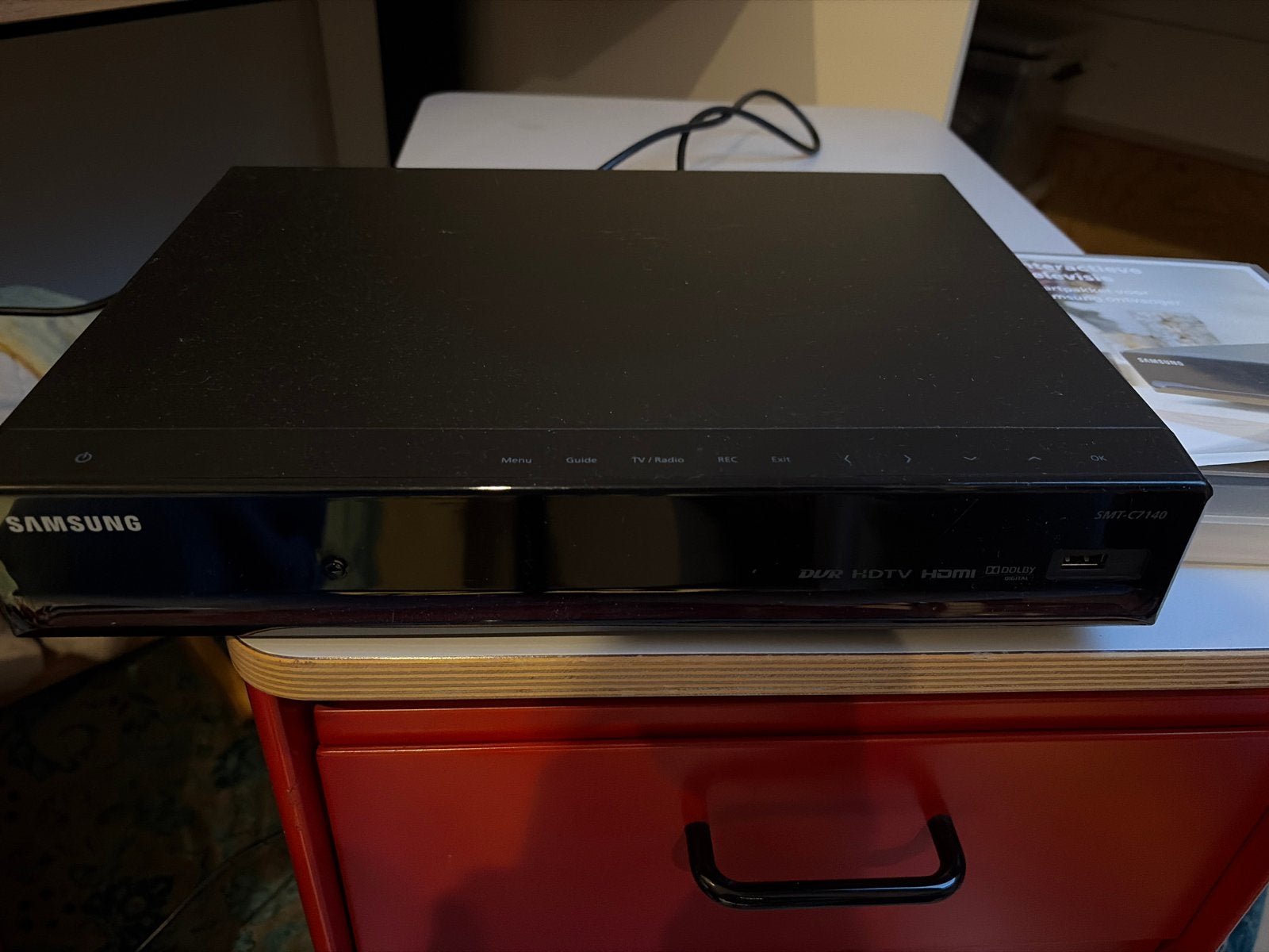 Samsung SMT-C7140 HD Digitale TV Ontvanger Ziggo, Ophalen of Verzenden, Gebruikt, Harddiskrecorder