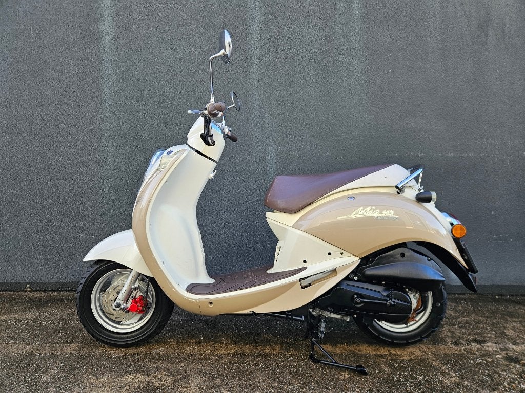 Nette Sym Mio 50 4 Takt snorscooter (25KM) slechts 8964KM!, Gebruikt, 49 cc, Benzine, Maximaal 25 km/u