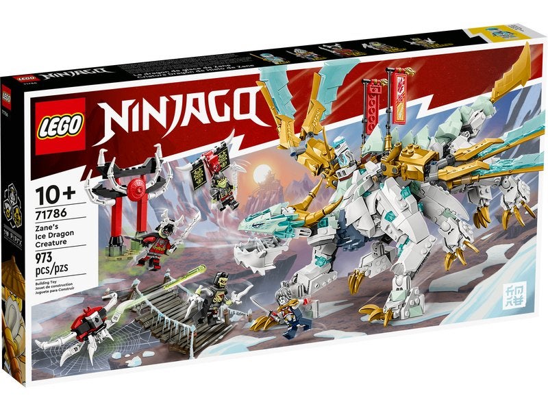 Lego Zane's IJsdraak (71786) Nieuw, Lego, Nieuw, Ophalen of Verzenden, Ninjago