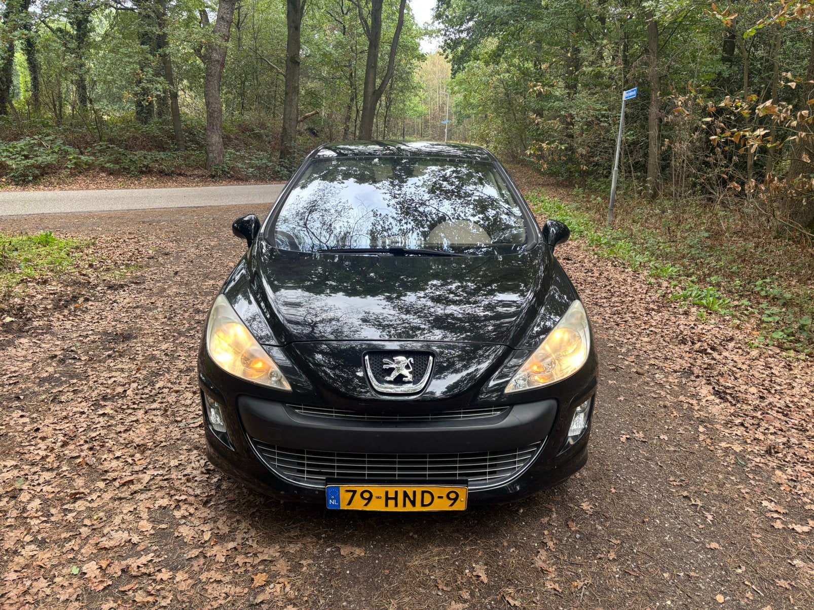 Peugeot 308 1.6 THP 150 5-DRS 2009 Zwart, Auto's, Voorwielaandrijving, 1302 kg, 4 cilinders, 700 kg
