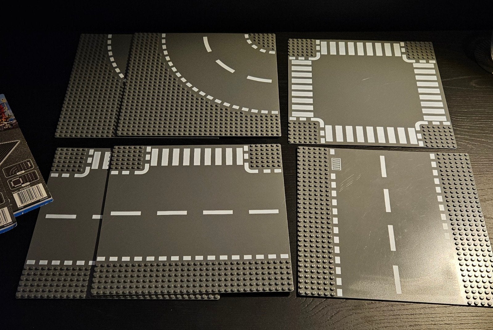3 sets Lego wegenplaten / Lego City grondplaat, Lego, Ophalen of Verzenden, Compleet, Grondplaat
