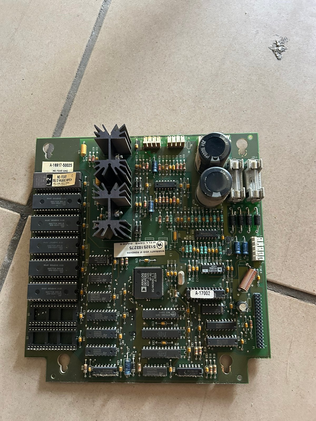 Sound kaart wpc kasten, Verzamelen, Automaten | Flipperkasten, Ophalen, Gebruikt, Onderdeel of Defecte kast, Williams