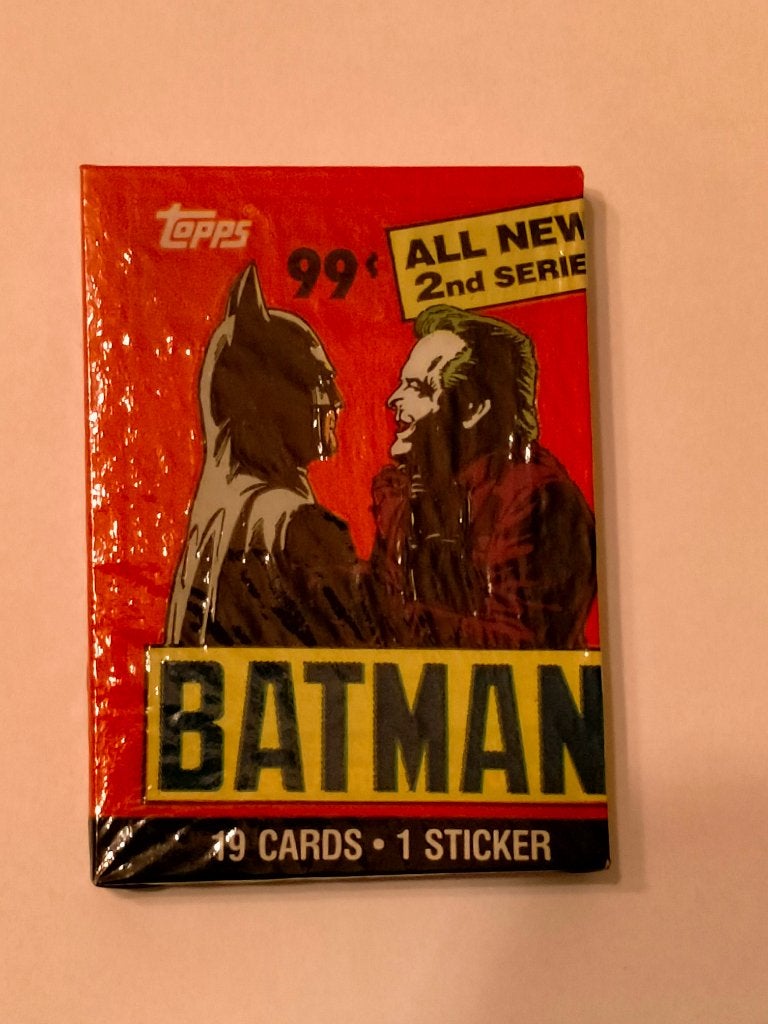 Batman Topps 2nd serie cards plaatjes kaartjes set, Verzamelen, Ophalen of Verzenden, Overige figuren, Zo goed als nieuw, Overige typen