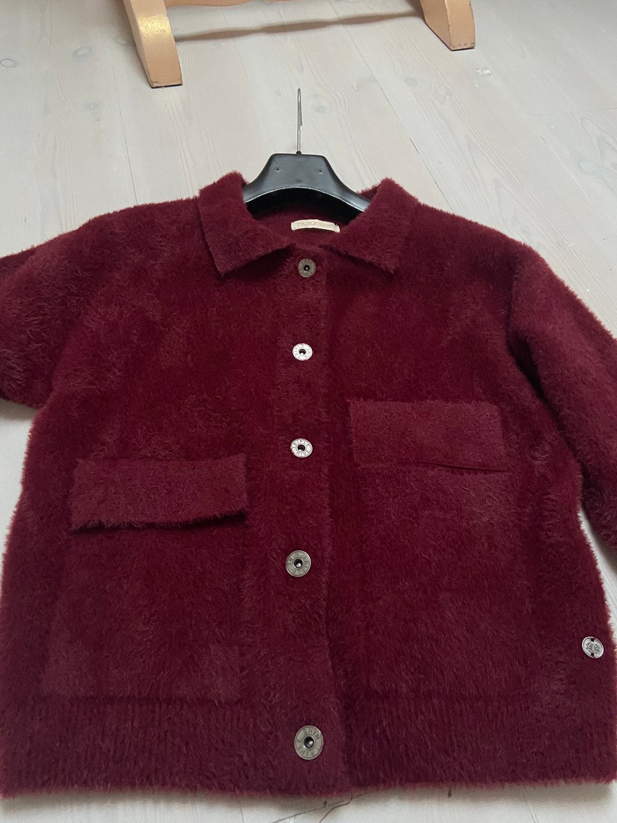 Nieuw burgundy vest Triple Nine, Ophalen of Verzenden, Nieuw, Maat 38/40 (M), Overige kleuren
