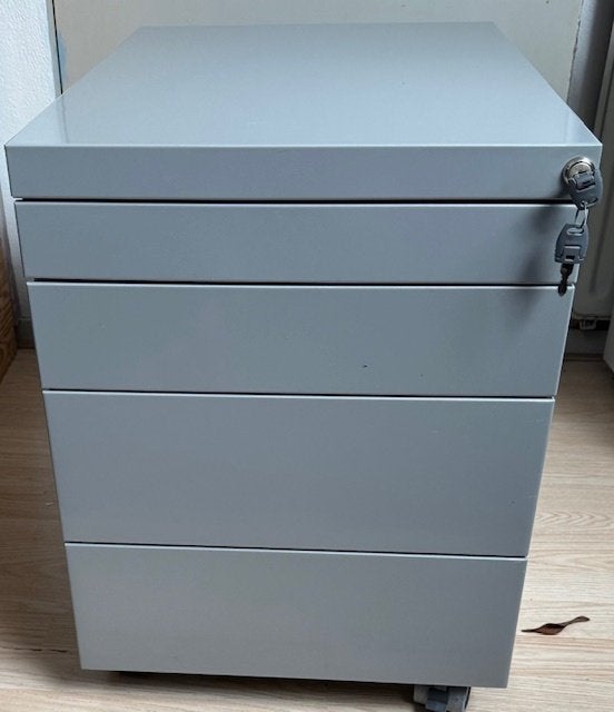 Elite SMAL ELS 460 Verrijdbaar Ladeblok  – Incl. 2 Sleutels, Overige stijlen, Overige typen, Metaal, 32 cm