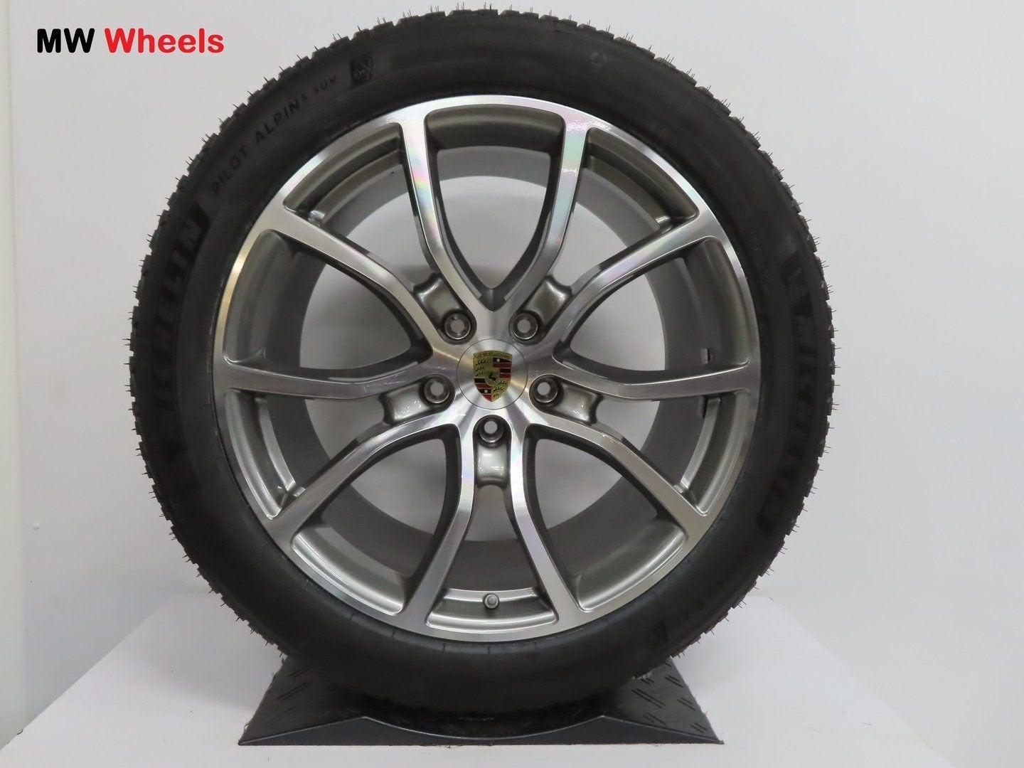 Porsche Cayenne 9Y3 coupe 2024 21 inch velgen winterbanden, Gebruikt, -, 285 mm, -