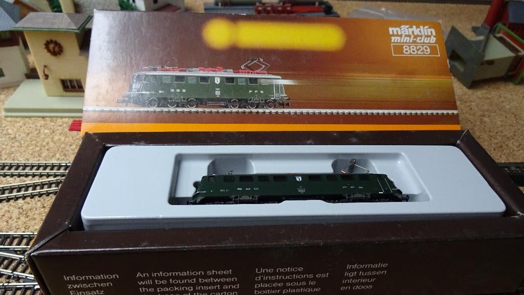 marklin z marklin miniclub spoor z., Wisselstroom, Gebruikt, Locomotief, Verzenden