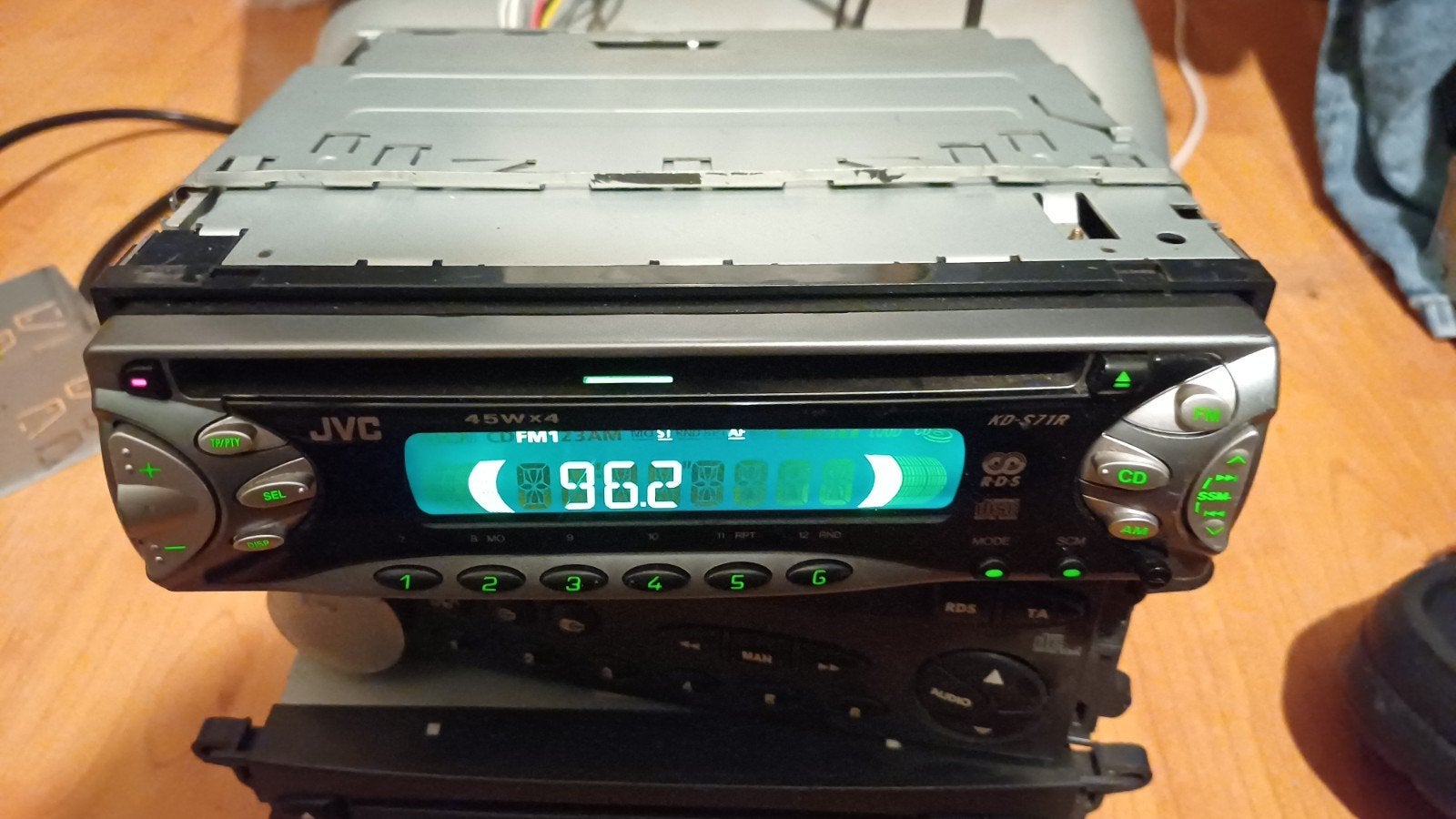 JVC KD-S71R Autoradio - Gebruikt, Ophalen of Verzenden, Gebruikt