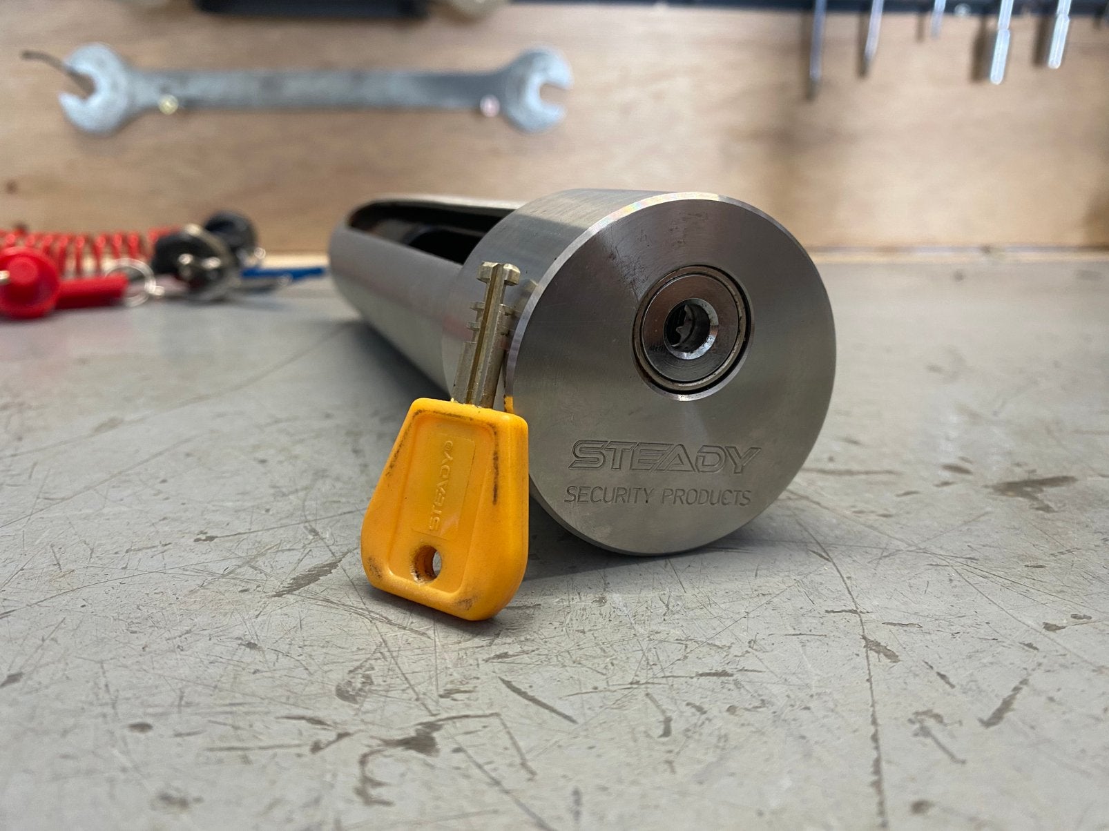 Buitenboordmotorslot Steady BBMS1 - tot 15pk, Ophalen of Verzenden, Zo goed als nieuw, Motor en Techniek, Motorboot