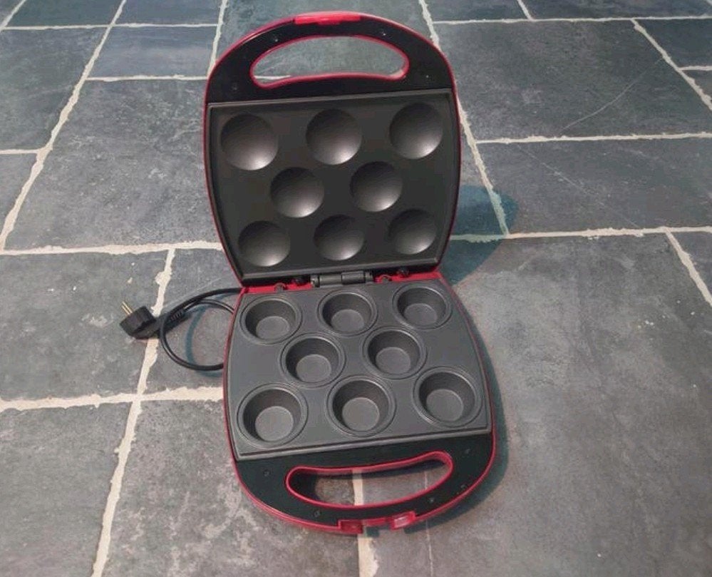 Inventum PGT-K02 Cupcakes maker / babycakes, in nette staat!, Ophalen of Verzenden, Zo goed als nieuw, Cupcakes, Bakvorm