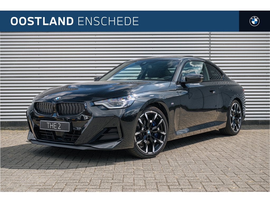 BMW 2 Serie Coupe 218i M Sport Automaat / Schuif-kanteldak /, Auto's, BMW, Automaat, 1998 cc, Zwart, Zwart