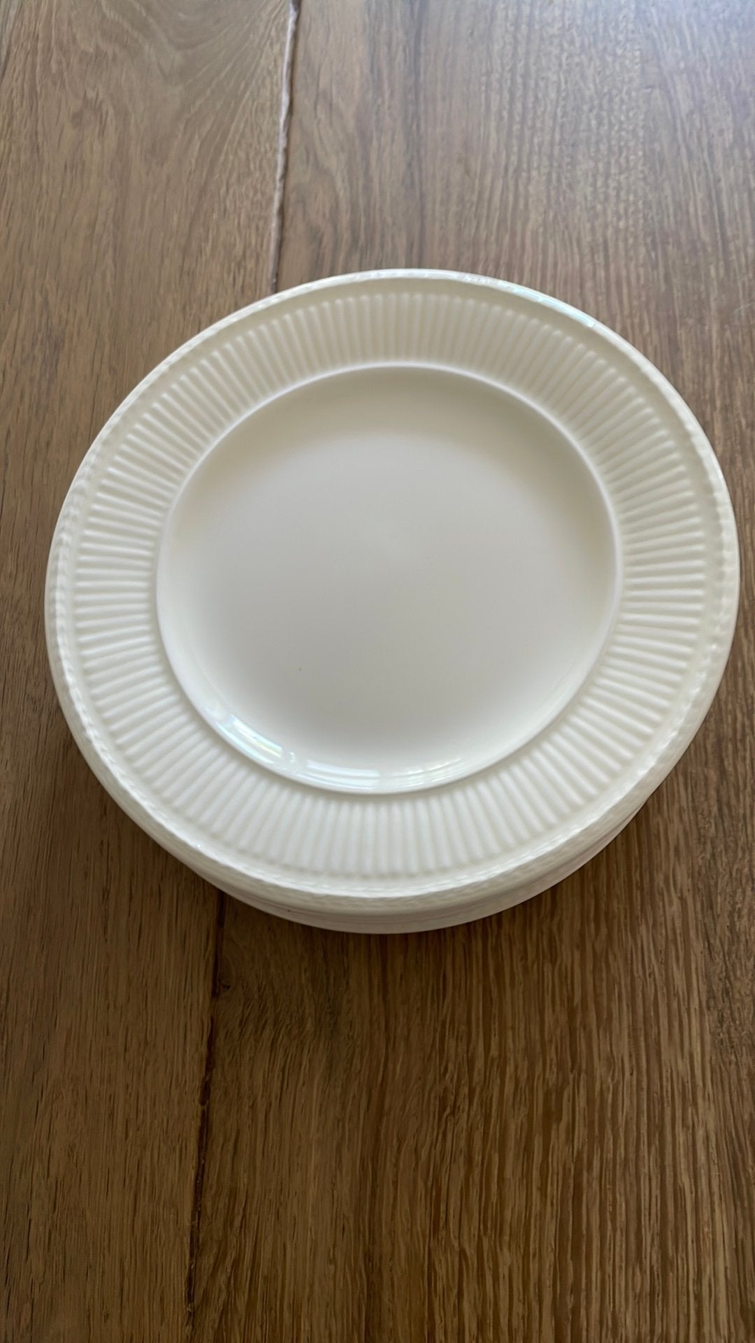 Te koop 6x wedgwood edme gebaksbordjes ( 16cm), Huis en Inrichting, Keuken | Servies, Ophalen of Verzenden, Zo goed als nieuw