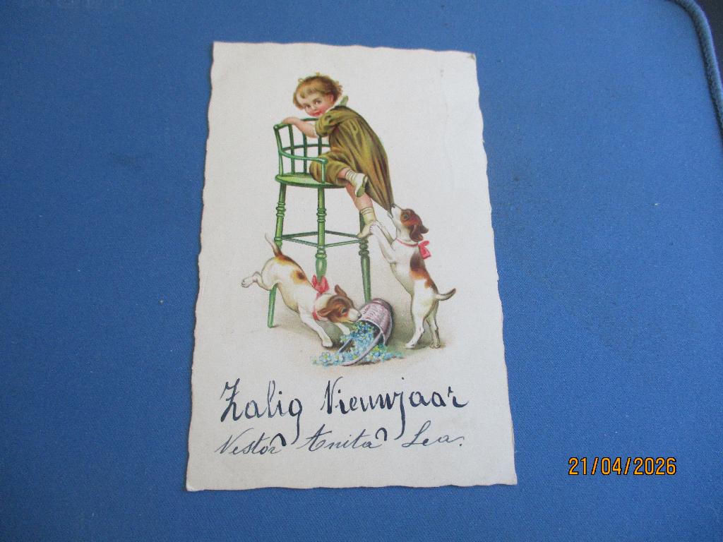 46 fantasie, Ophalen of Verzenden, Voor 1920, Gelopen, Sterren en Beroemdheden